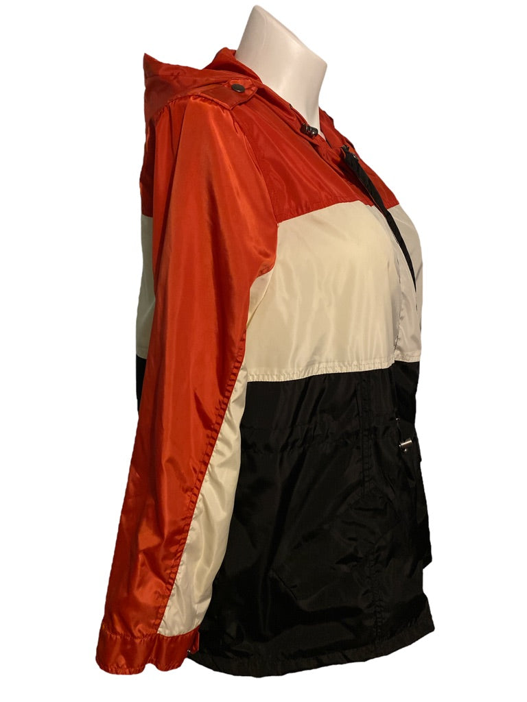 1 (14/16) Torrid Color Block Zip Up Jacket Hooded Soft