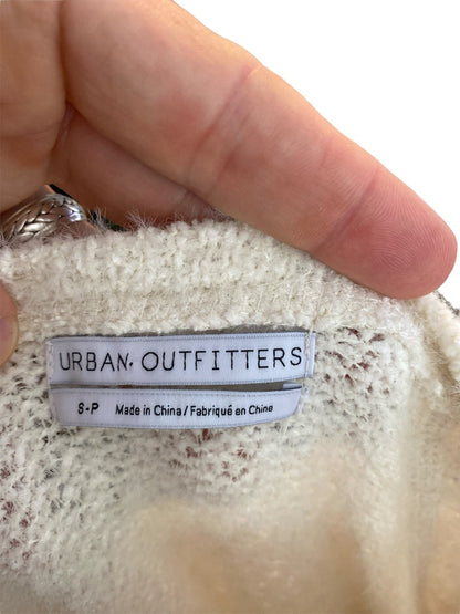 Small Urban Outfitters Ivory Oversized Soft Hi-Lo Sweater