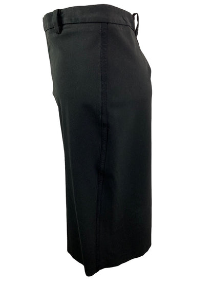 10 Gap Stretch Women's Pencil Straight Black Skirt Knee Length