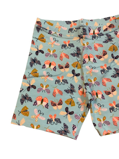 XL Amazon Essentials Girls Cart-Wheel Shorts Fitted Butterfly Print