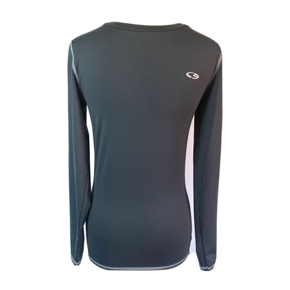 XL Champion Power Core Long Sleeve Black Athletic Shirt