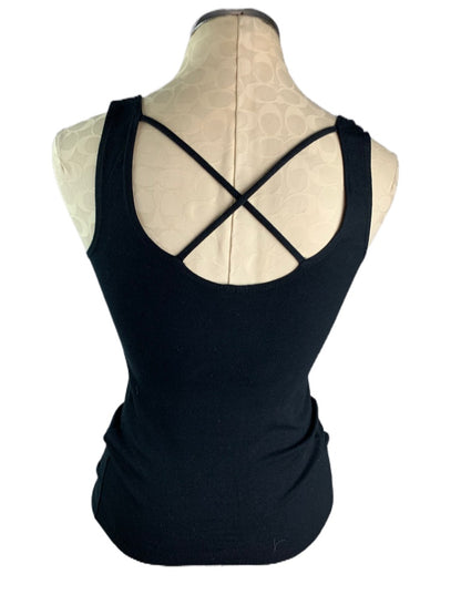 Medium Frenchi Women's Fitted Tank Lattice Detail Made in USA