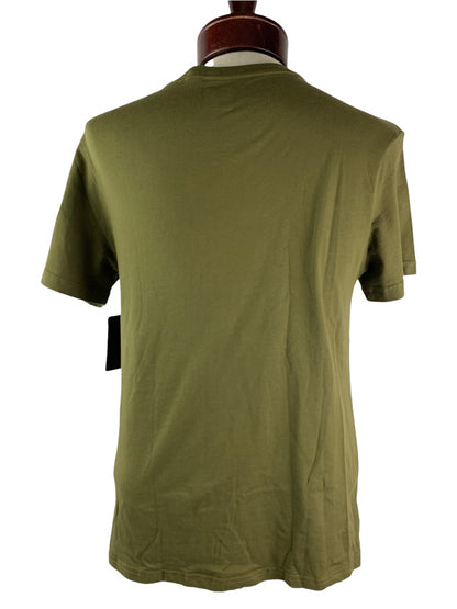 Small Hurley Men's Olive Green Logo Tshirt Short Sleeve Retro New