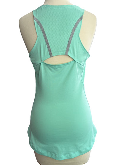 Small North Face Mint Green Athletic Tank Top Vented Back