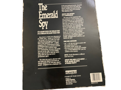 The Emerald Spy Mystery Book and 500-Piece Jigsaw Puzzle Thriller by Bepuzzled