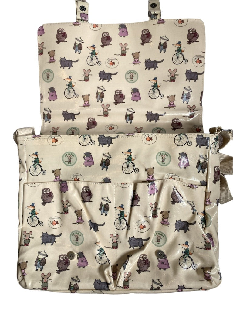 Messenger Diaper Bag Pip & Friends Buckle with Changing Mat New