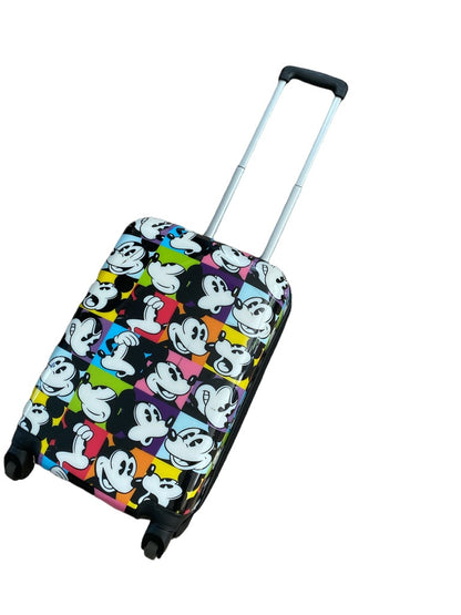 Disney Mickey Mouse Hard Case Rolling 360 Luggage Pop Art 19"